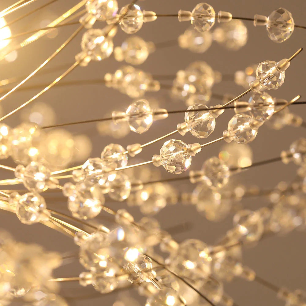 Gilda 9-Light Crystal Sputnik Chandelier