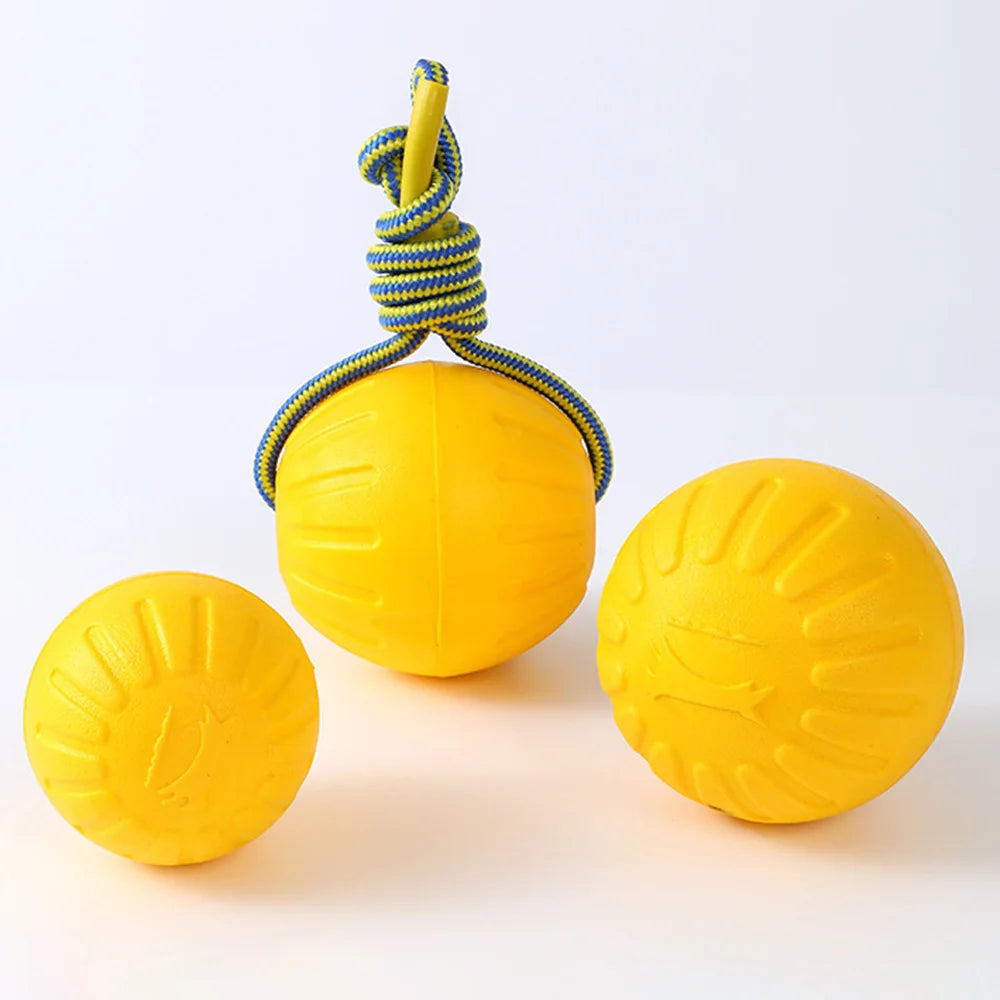 Durable EVA Solid-Core Dog Chew Ball (Tooth-Cleaning)