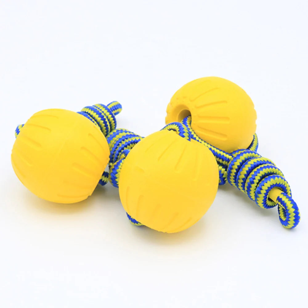 Indestructible EVA Tooth-Cleaning Dog Chew Ball (Solid)