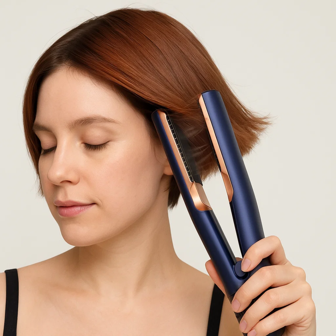 2-in-1 Hair Dryer and Straightener for Effortless Styling