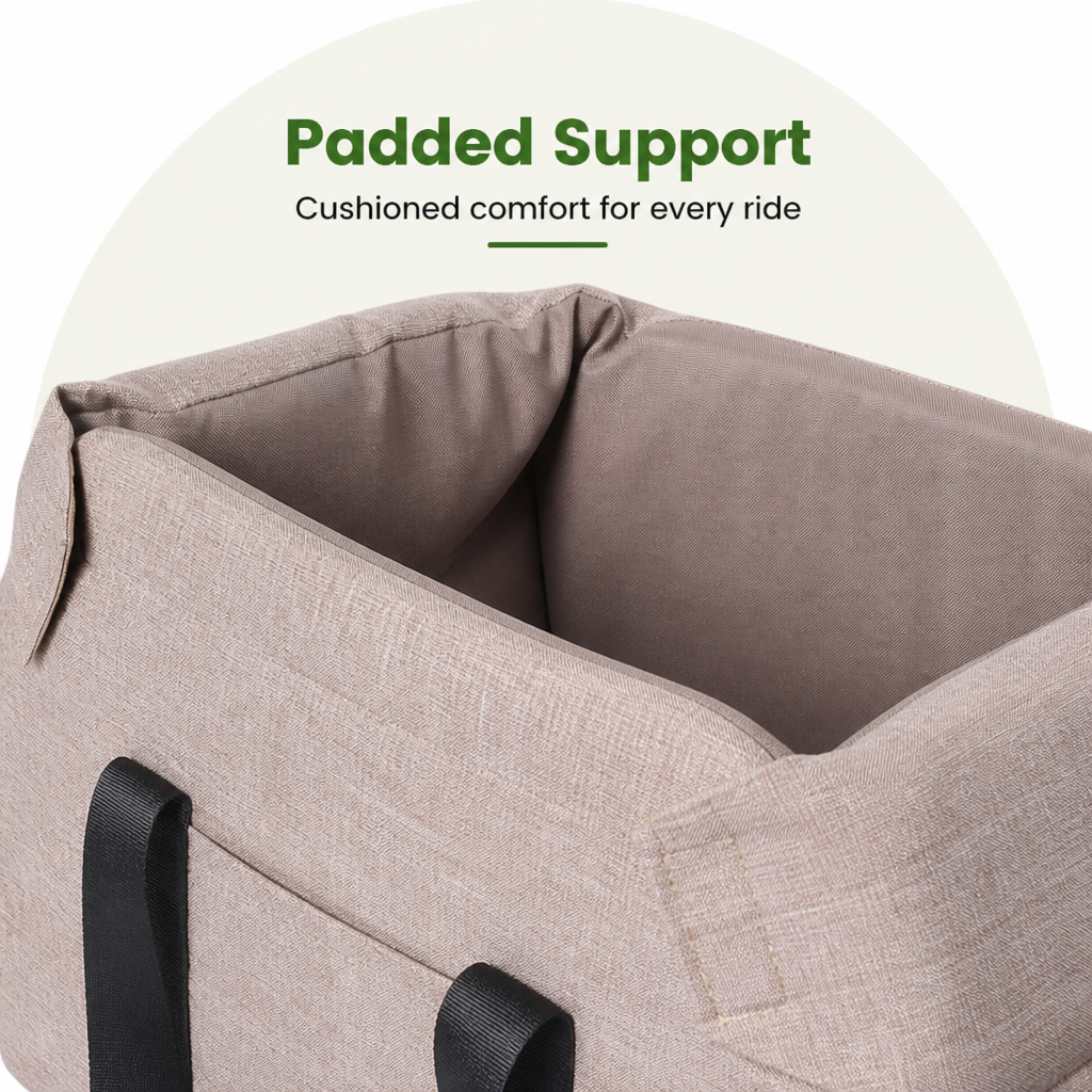 DogBedHouse Waterproof & Washable Console Booster Dog Car Seat
