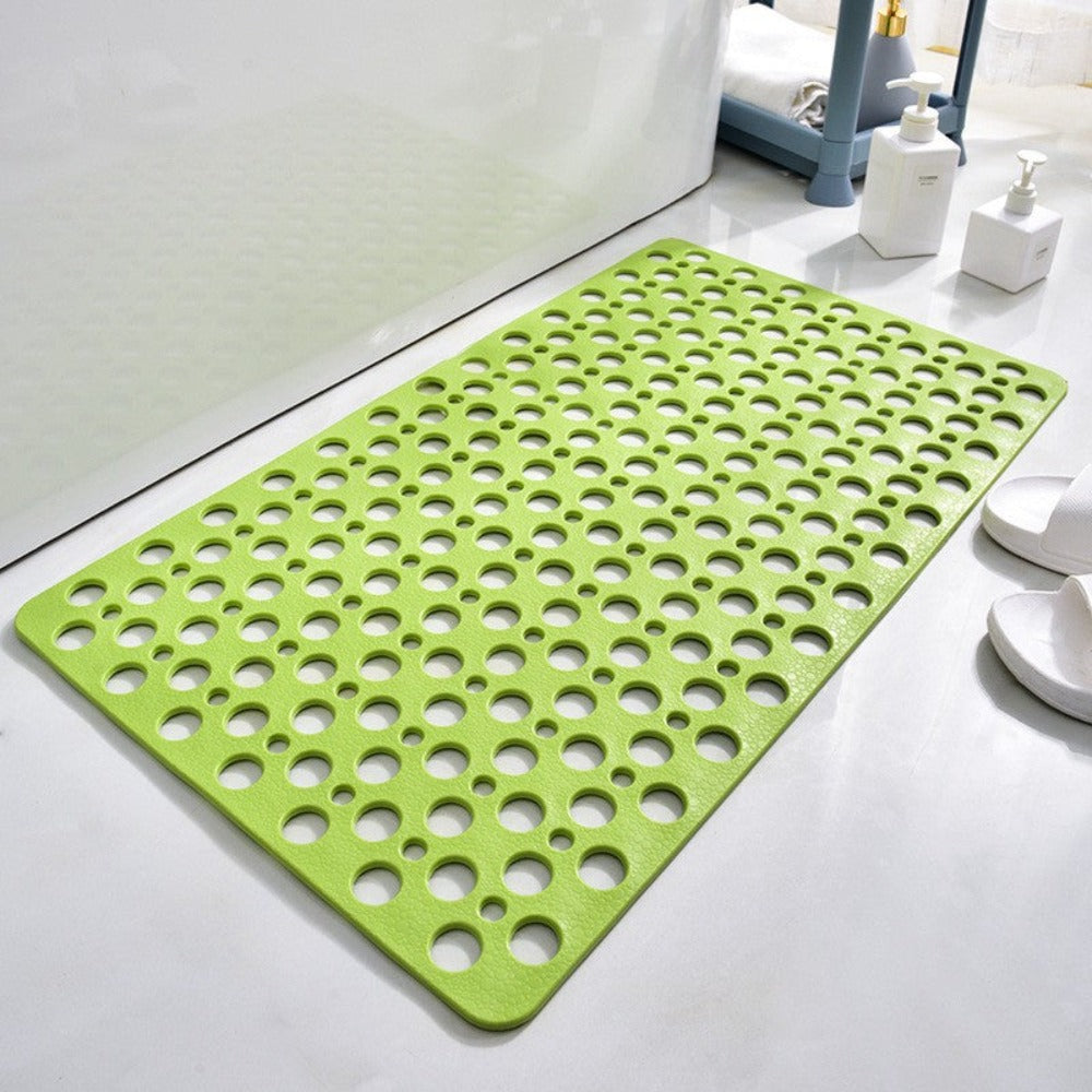 Antibacterial Shower Mat with Suction Cups – Non-Slip for Secure Standing