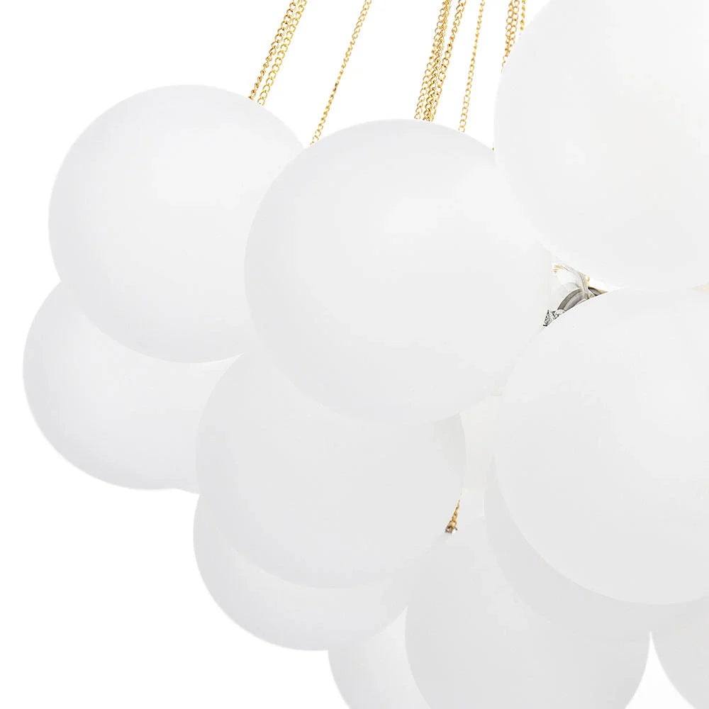 Jem Sculptural Glass Bubble Chandelier