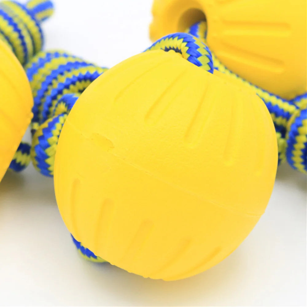 Durable EVA Solid-Core Dog Chew Ball (Tooth-Cleaning)