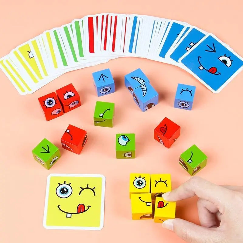 3D-Gesichts-Puzzle – Faszinierendes und Lehrreiches Spielzeug
