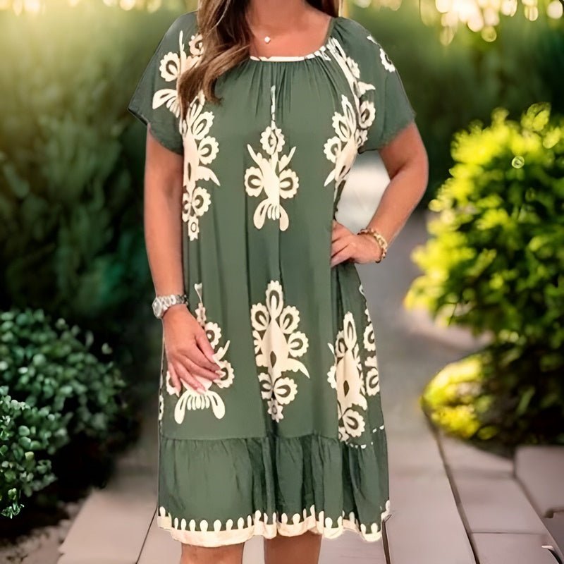 Avencea - Short Dress - Stylish - Linen - Ideal for Spring