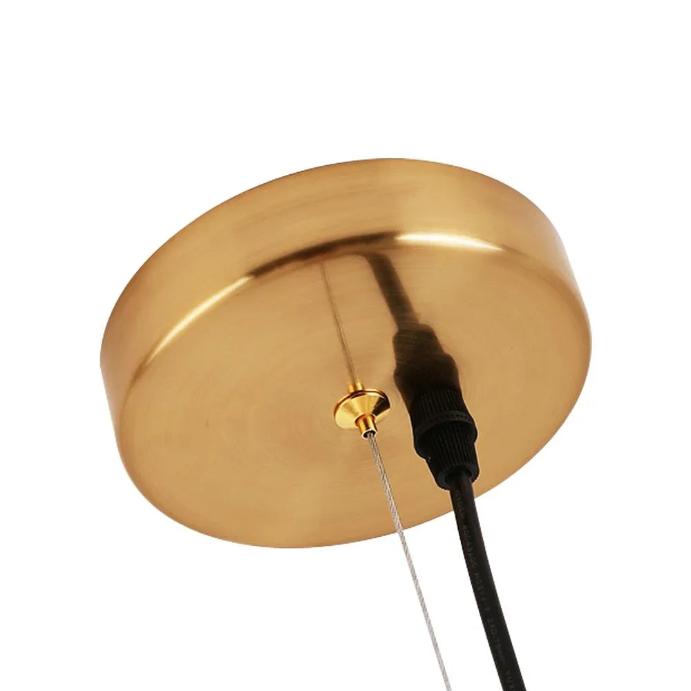 Elise Mid-Century Glass Globe Sputnik Chandelier
