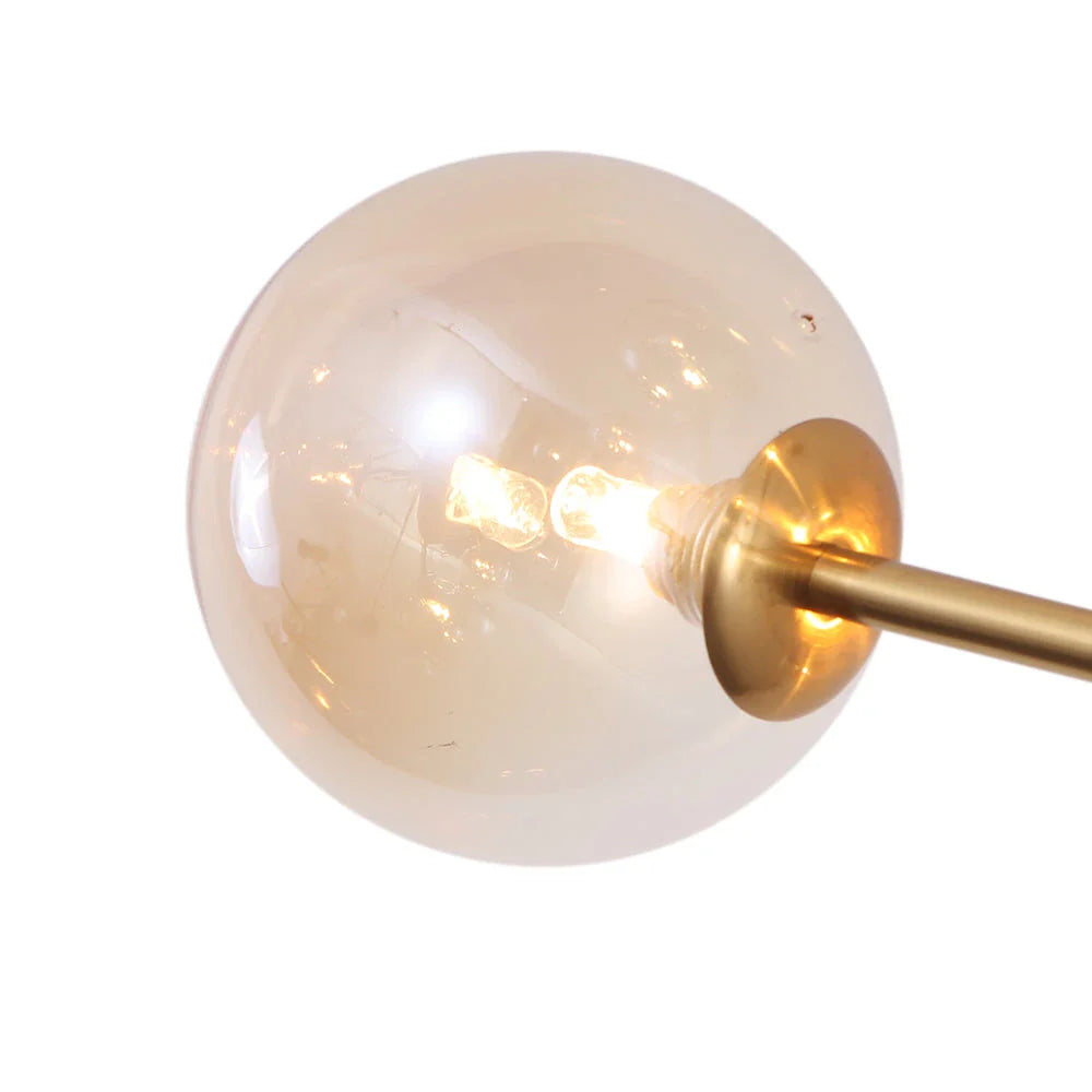 Zinnia 15-Light Mid-Century Bubble Chandelier