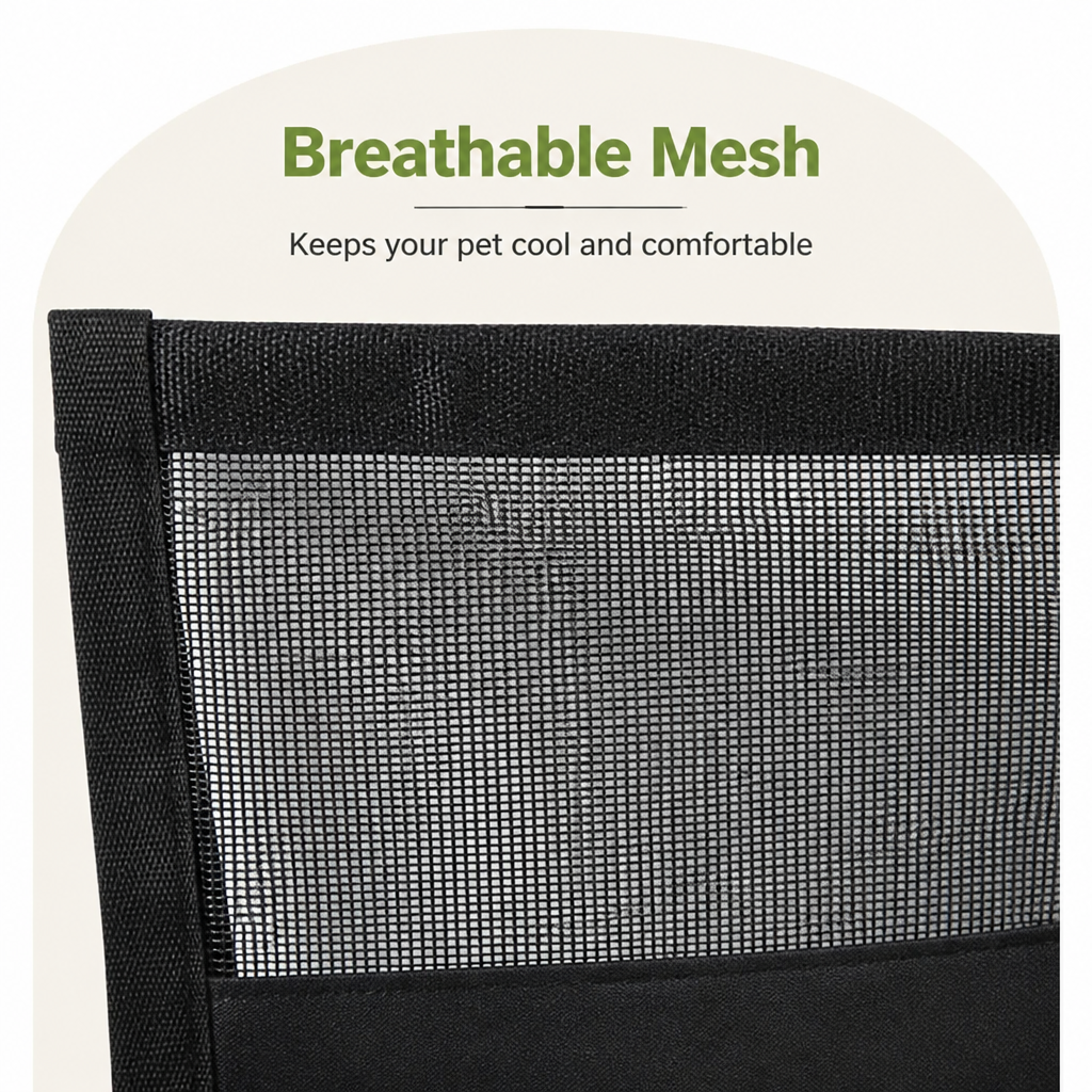 DogBedHouse Waterproof & Foldable Safety Mesh Car Seat