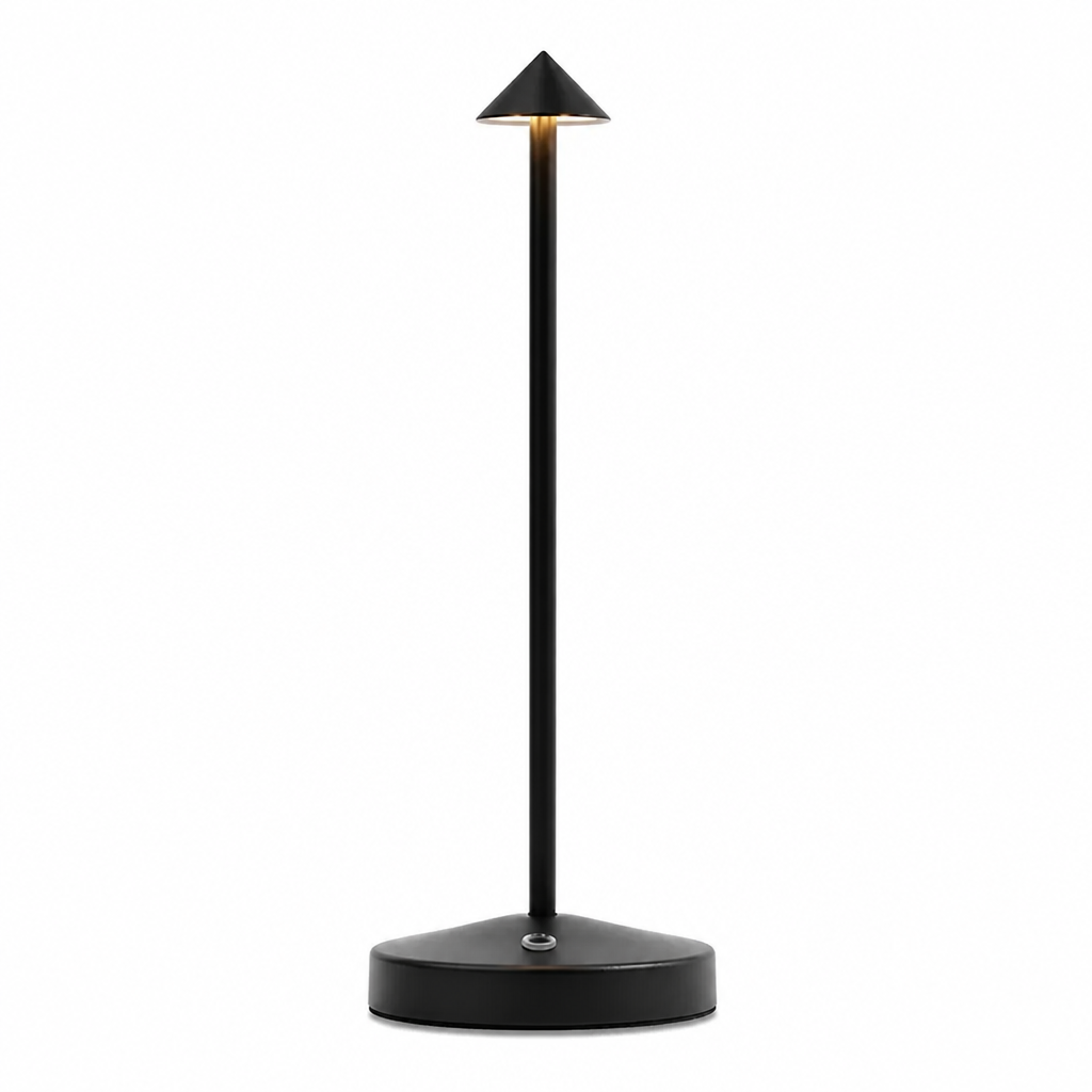 Rechargeable Table Lamp | Touch Sensor & Dimming | Adjustable Color Temp | Aluminum Body