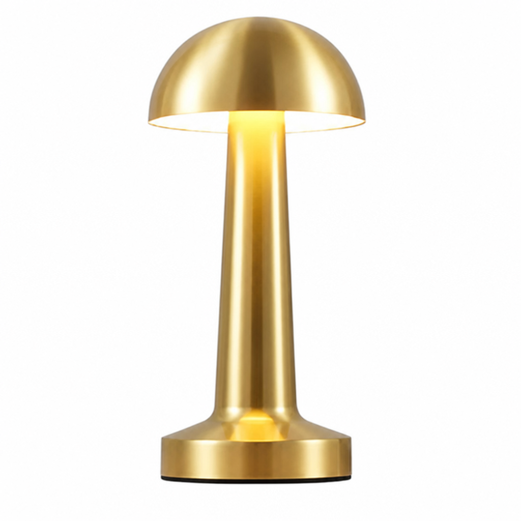 Table Lamp | Dimmable LED & Touch Sensor | USB Rechargeable | Metal Body