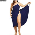 2022 5XL Summer Ladies Halter Dress Solid Color Sexy Suspenders Cross Sleeveless Ladies Clothes Beach Skirt Female Clothing Tops