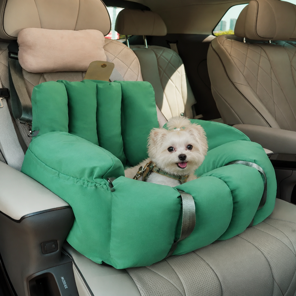 DogBedHouse Waterproof & Washable Pet Car Seat (Removable Cover)