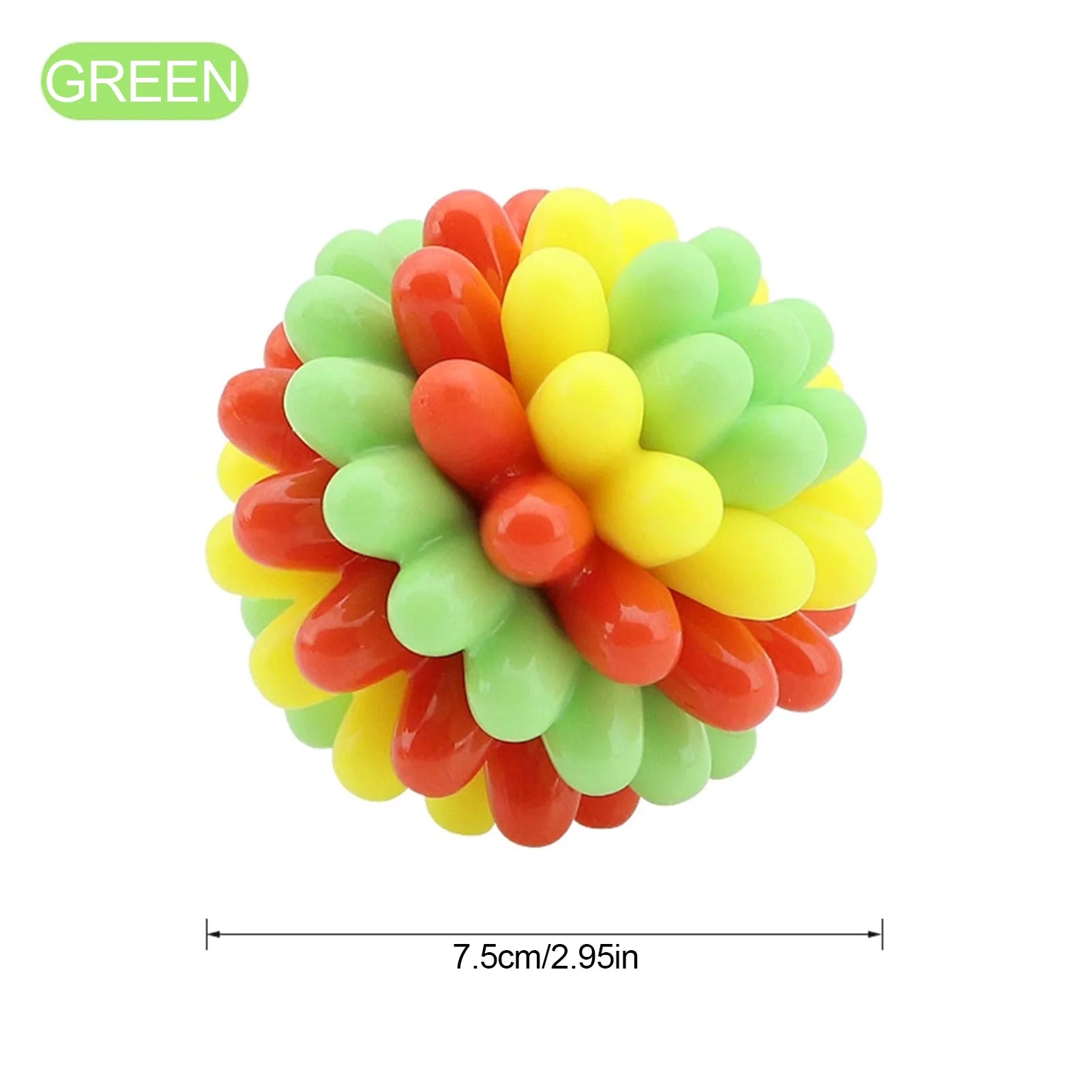Durable EVA Solid-Core Dog Chew Ball (Tooth-Cleaning)