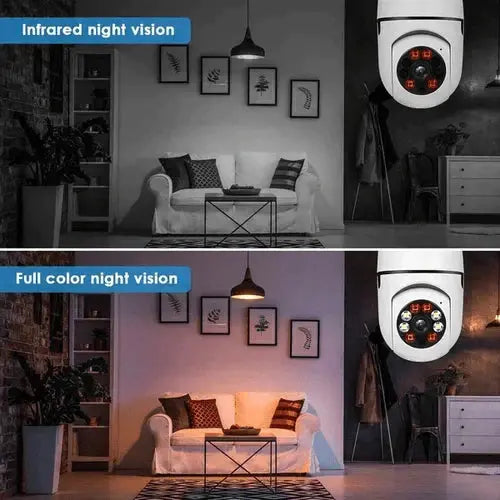 Surveillance Camera | 360° Rotation Pan | Motion Detection and Night Vision | HomeOrbit