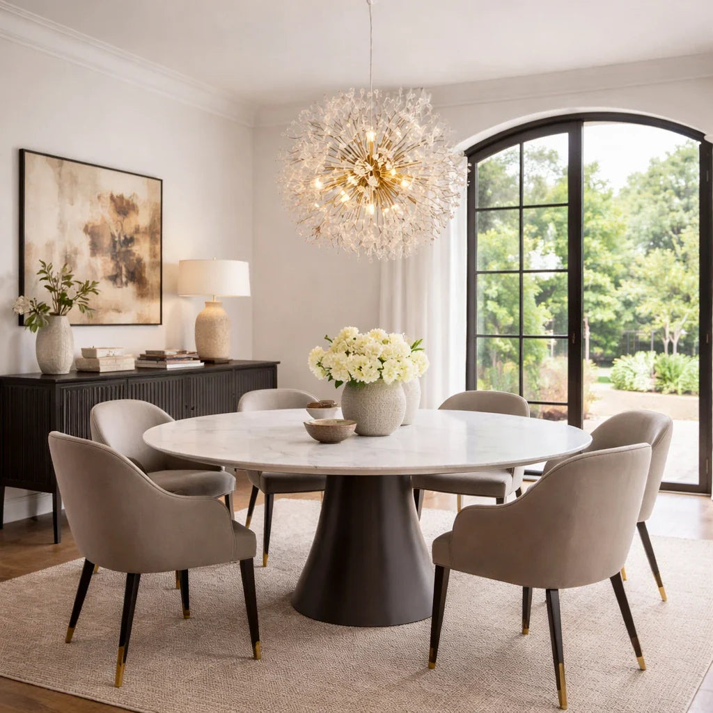Gilda 9-Light Crystal Sputnik Chandelier
