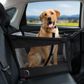 DogBedHouse Waterproof Mesh & Safety Attachments Pet Car Seat