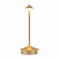 USB Touch Table Lamp | Vintage Style Dimmable LED | Metal & Acrylic | 30cm Height