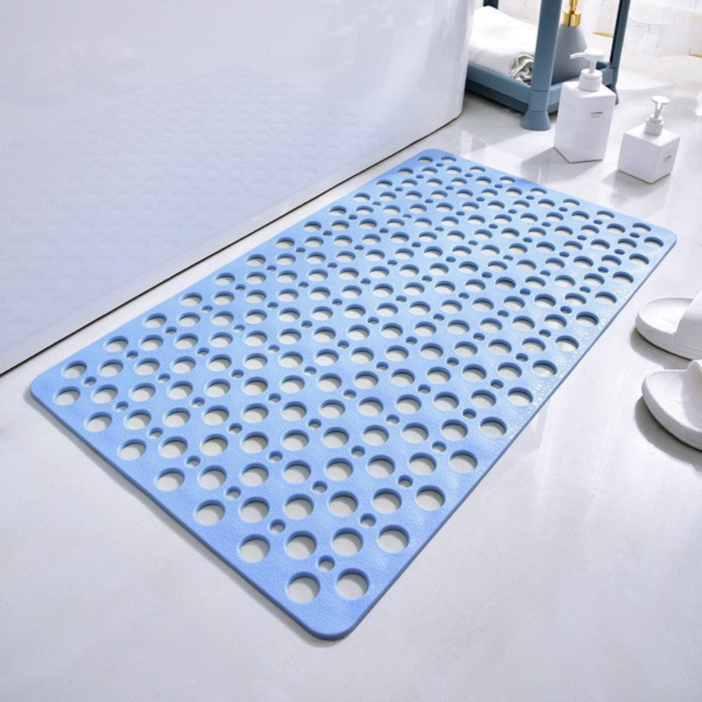 Antibacterial Shower Mat with Suction Cups – Non-Slip for Secure Standing