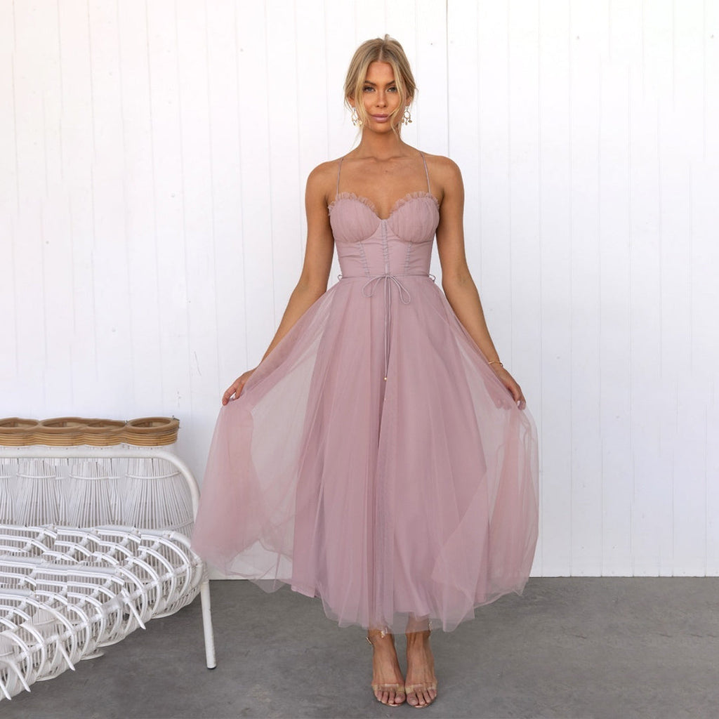 Avencea - Festive Midi Dress for Women