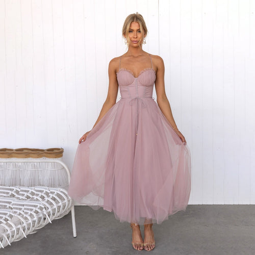 Avencea - Festive Midi Dress for Women