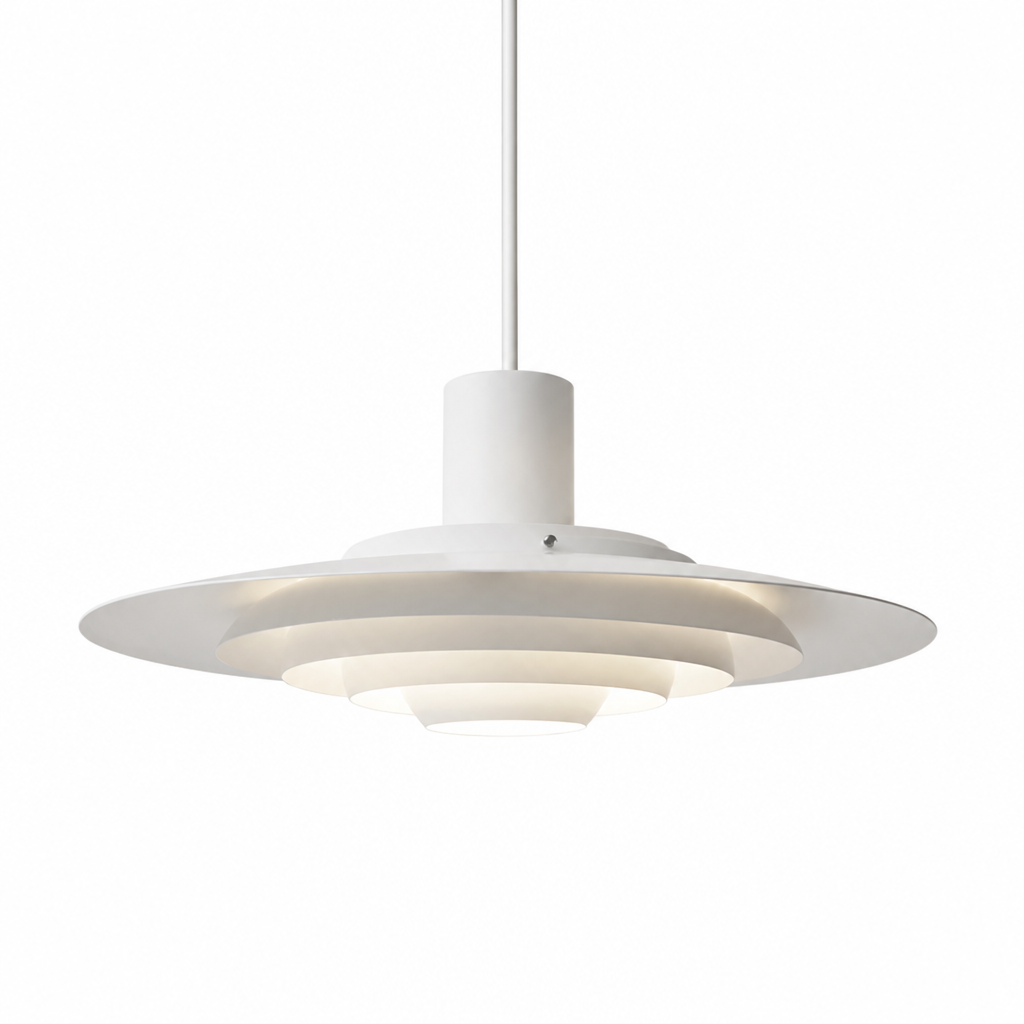 Pendant Light | Nordic Minimalist LED Design | Metal Body & E27 Socket | Adjustable Length