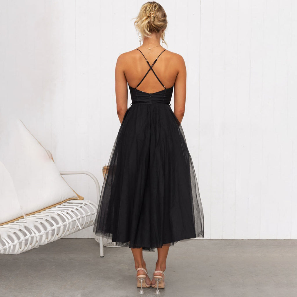Avencea - Festive Midi Dress for Women