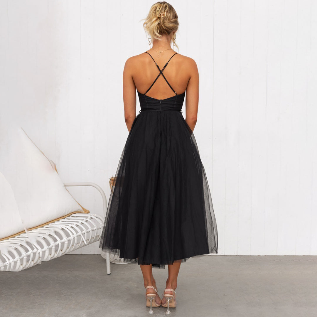 Avencea - Festive Midi Dress for Women